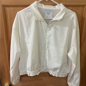 Old Navy Women's Cream Bomber Jacket